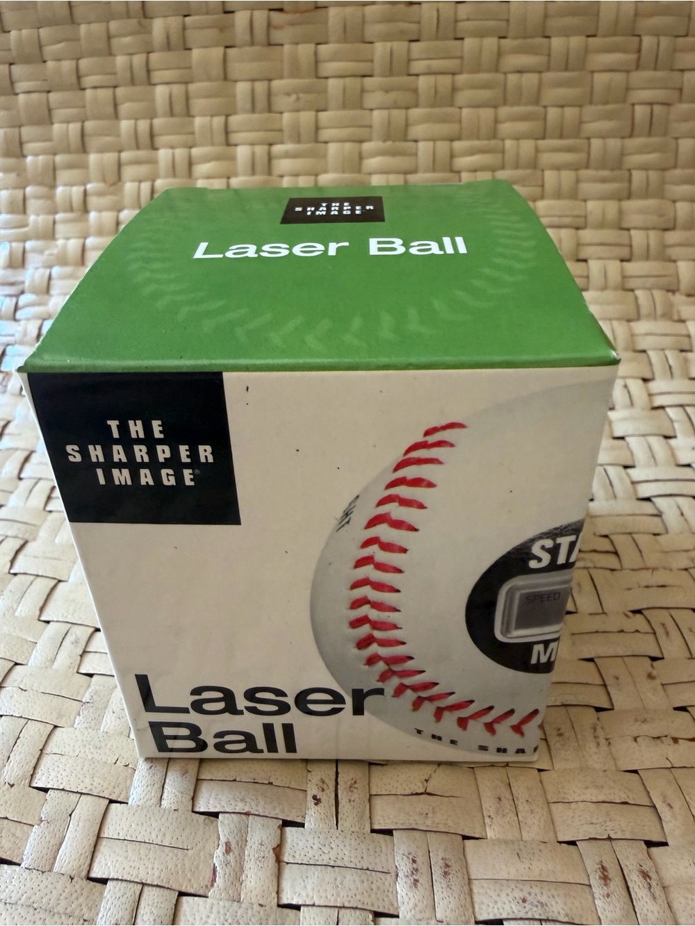 The Sharper Image Laser Ball - Measures Speed For Pitcher